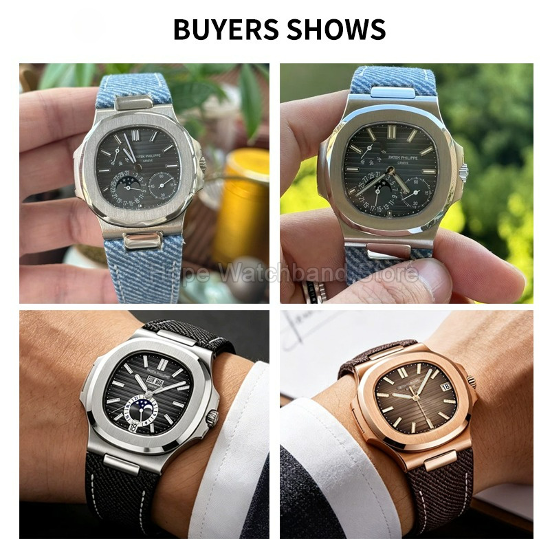 High Quality Nylon Canvas Watc - Patek Philippe Watch Nautilus 评论和价格
