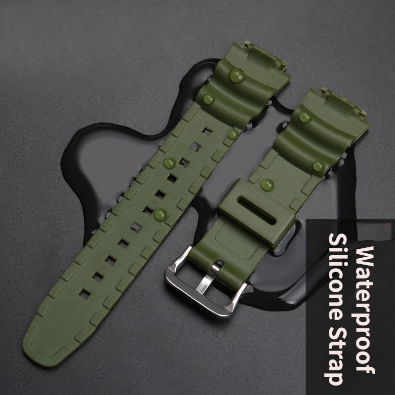 Rubber Watchband For F108 F-10 - Rubber Strap Diver 评论和价格