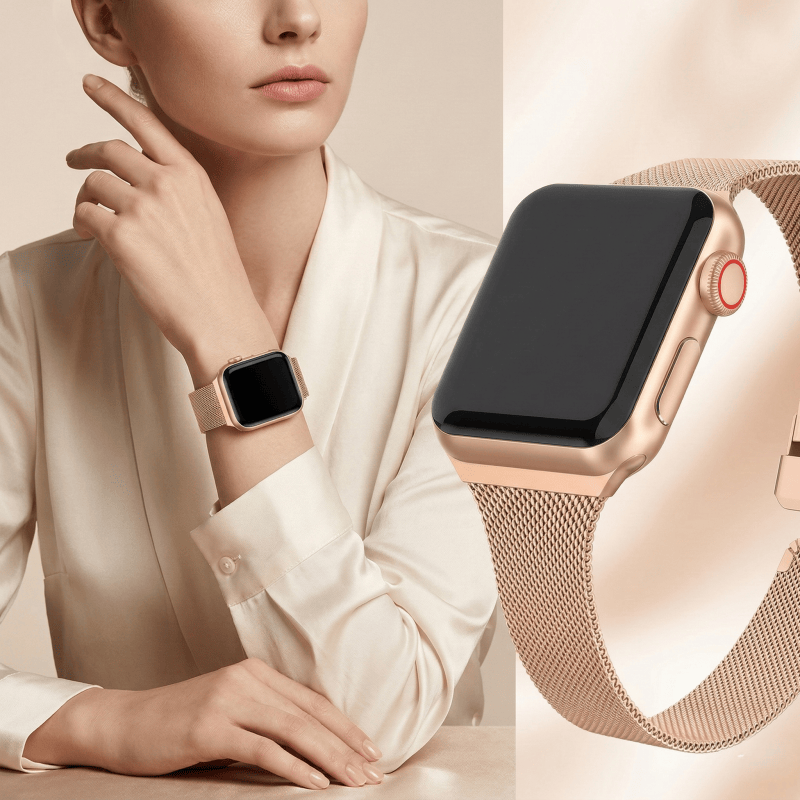 Milanese Loop for Apple Watch  - Mesh Strap Metal 评论和价格