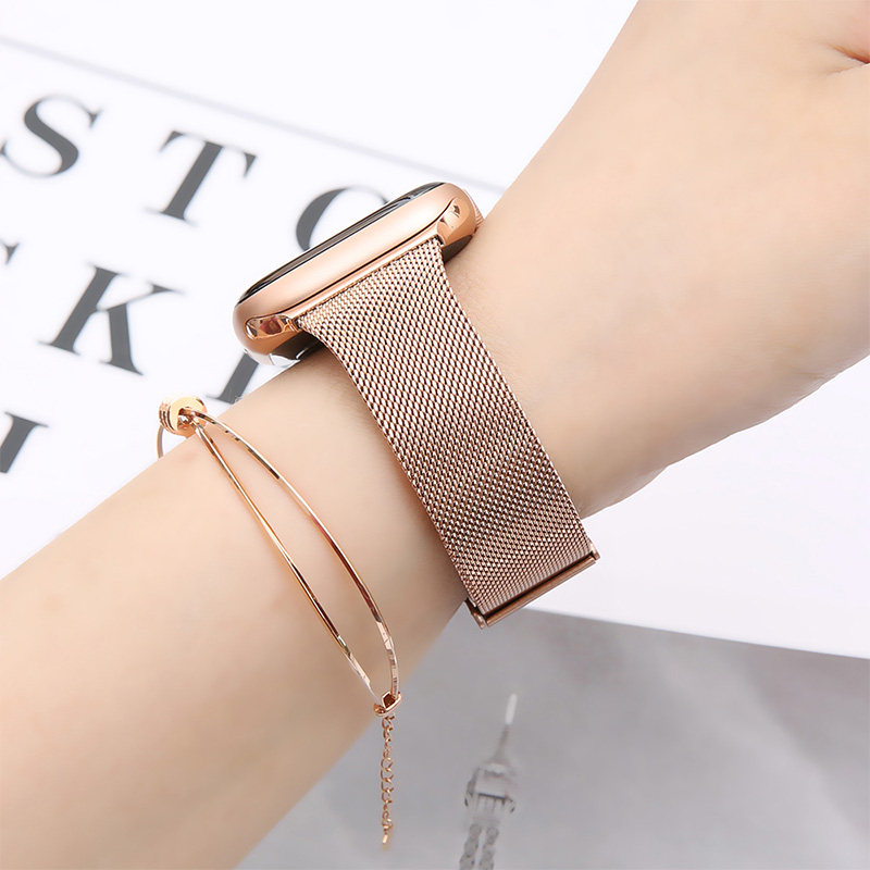 Milanese Loop for Apple Watch  - Mesh Strap Metal 评论和价格