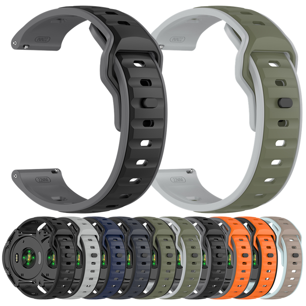 20 22mm Silicone Strap For Pol - Silicone Watch Band 22Mm 评论和价格