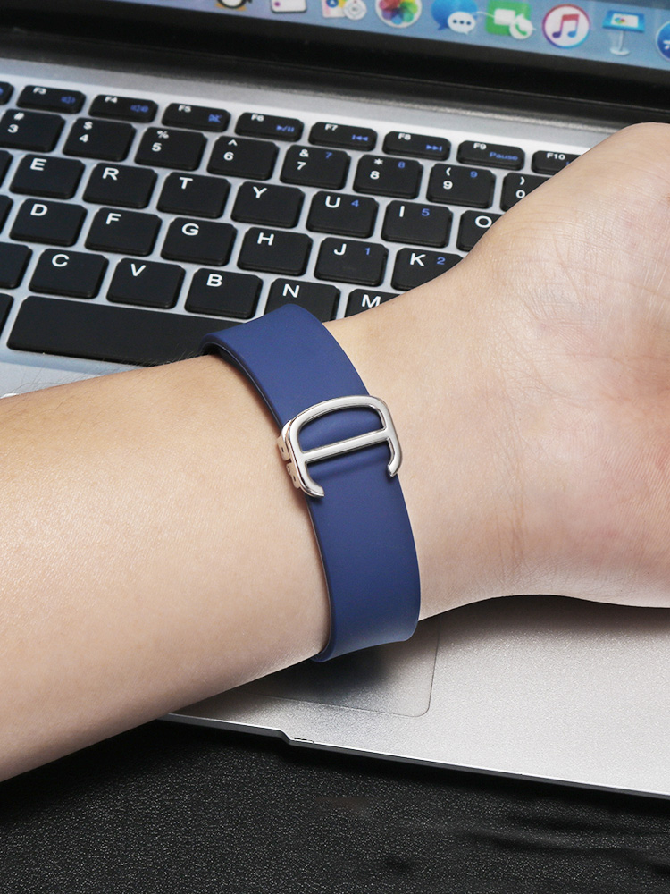 High quality Rubber watchband  - Cartier Watch Santos 评论和价格